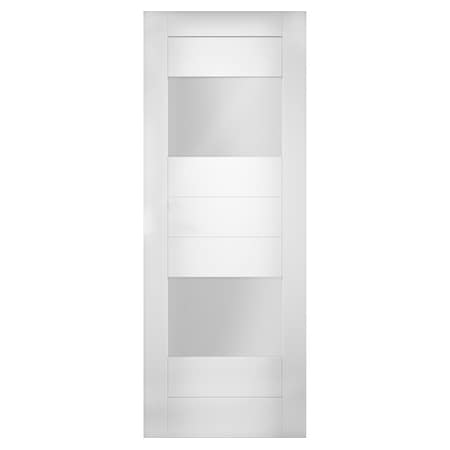 Vdomdoors Double Barn Interior Door, White SETE6222S-WS-18